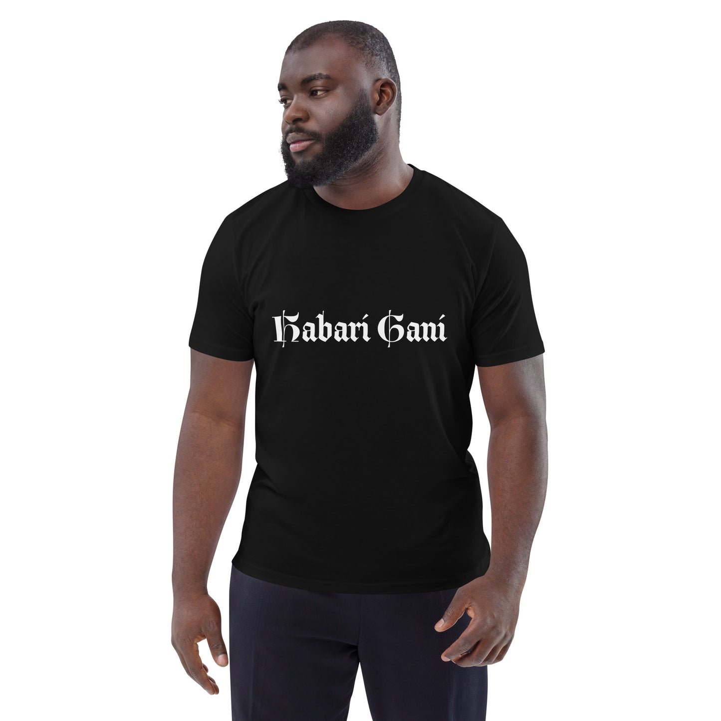 Habari Gani T-shirt pt1 Black - Habari Gani